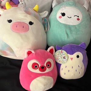 Assorted squishmallow bundle!